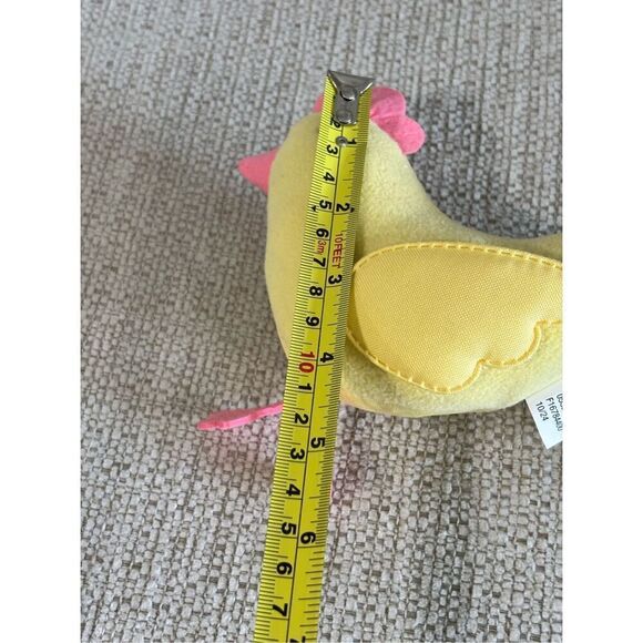 Target Spritz yellow and pink baby plush Easter chicken bird - Picture 5 of 7